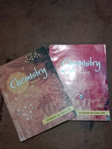 NCERT CHEMISTRY TEXTBOOK PART 1 & 2(12th Cls)