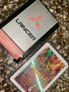 Vintage Lancer Playing Cards