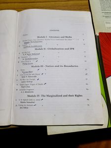 4TH SEM BA ENGLISH CALICUT UNIVERSITY