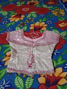 Lehnga Baby, Pink Colour, Heavy Blouse