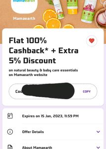 Mamaearth 100% Discount Coupon 1000 Rupees