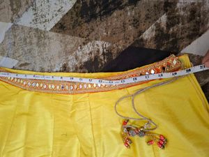 Bespoke Bridal Raw Silk Lehenga Bust 40 inch