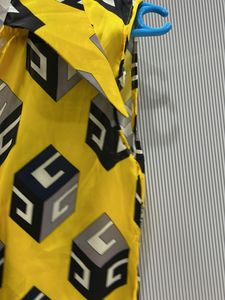 Yellow Geometric Top
