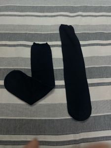 Navy Blue  High Socks