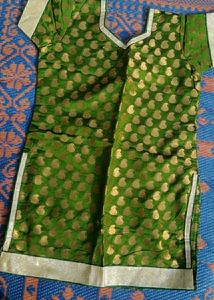 Handmade Chanderi Silk Gharara Set For Kids