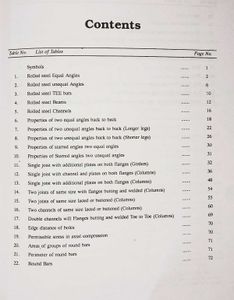 Steel Tables by R. Agor