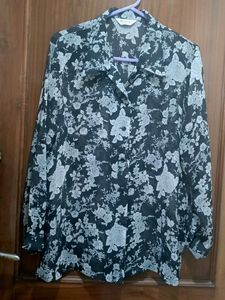 Floral Button-Down Shirt