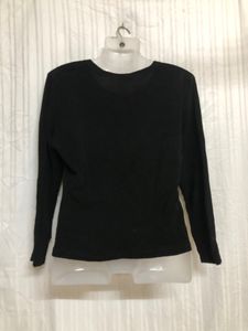 Genuine Black Long Sleeve Top