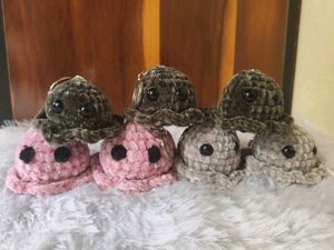 Crochet Octopus Keychain