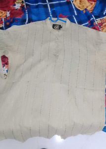 Men&#39;s Striped Button Down Shirt