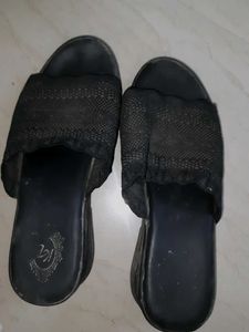 simple black heels