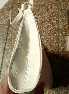 White Korean Shoulder Bag