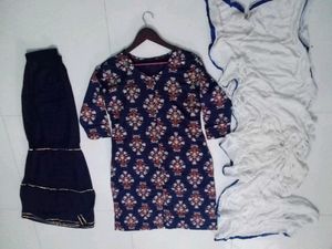 Kurti Sharara Dupttta Xl Size