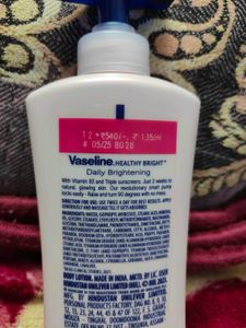Vaseline Body Lotion