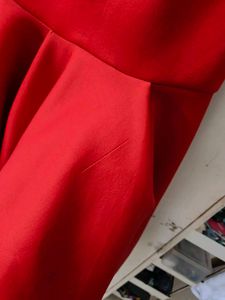 Red Fit &amp; Flare Dress