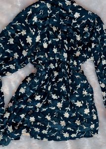 Floral Print Double Layered Top🌸✨