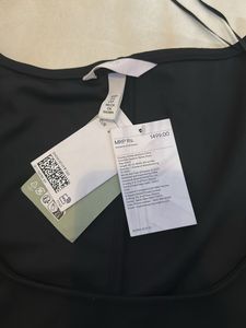 H&amp;M Black Mini Dress - Size S