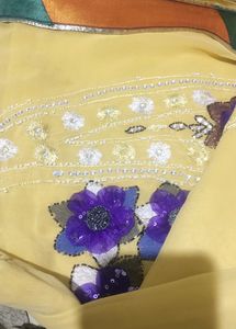 One Two Time Use Saree Beutiful Sari