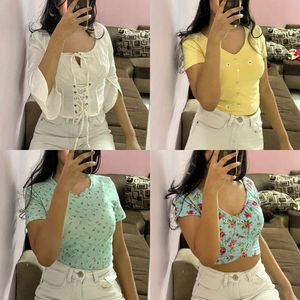 Pinteresty Summer Floral Tops