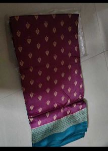 benarasi silk new with tag saree