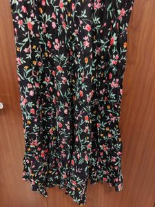 Black Floral Dress