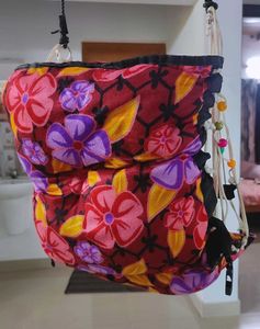 Cotton Velvet Baby Swing