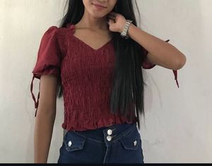 Maroon Top