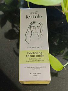 Foxtale Exfoliating Facial Toner