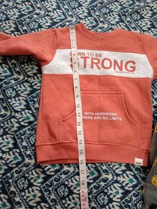 Cute Boys&#39; Sweatshirt Set