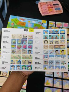 Clever Cubes Moving Minds Sequencing Board Game
