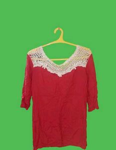 Red Cotton Top