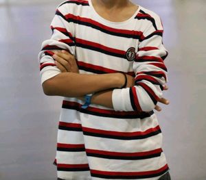Striped Long Sleeve Tee