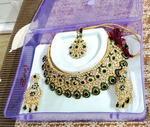 Green Necklace Set  (New)