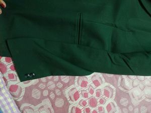 Dark Green Blazer For Sale