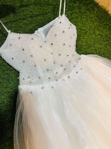 Elegant White Party gawn