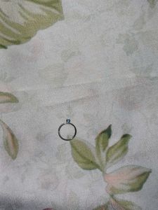 LIGHT BLUE STONE NOSE RING - HIGH QUALITY pierced