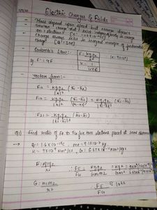 Chemistry And Physics Handwritten Notes