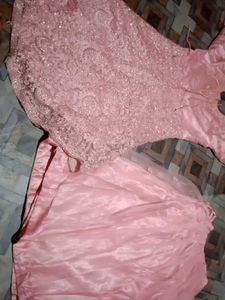 Elegant Pink Lehenga Choli