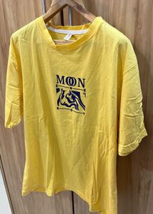 Yellow Graphic T-Shirt- Size XXL