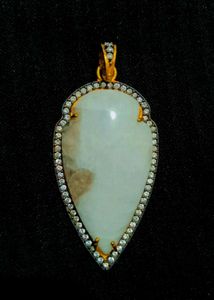 White Moonstone Pendant ✨