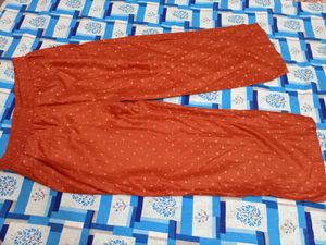 Flower print kurti with unused plazo