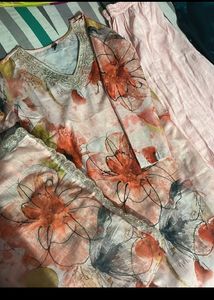 Chinnon Suit Wit Organza Dupata