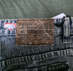 Striped Wide Leg Jeans