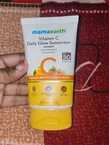 *"Mamaearth Vitamin C Daily Glow Sunscreen"*