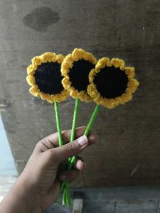 Crochet Flower Bouquet