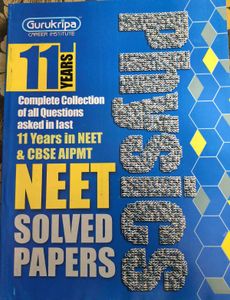 Gurukripa 11 Years Pyq For Neet