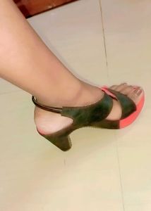 Red &amp; Black Heels