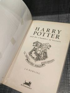 1997 UK Edition Harry Potter Chamber Of Secrets