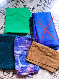 Mix 4 Different Type Of Dress Materials