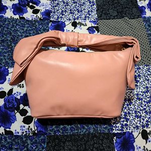 Myglamm Bow Handbag 👜 Pink Big Spacious